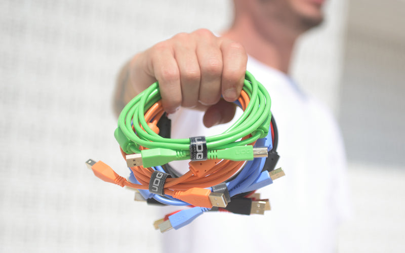 DJ Mag Tech Award-Winning accessory maker UDG GEAR launch: High-speed Audio Optimized Cable USB 2.0 A-Male to B-Male Straight & Angled