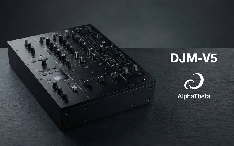 AlphaTheta DJM-V5: A New Generation 3-Channel Mixer for Modern DJs