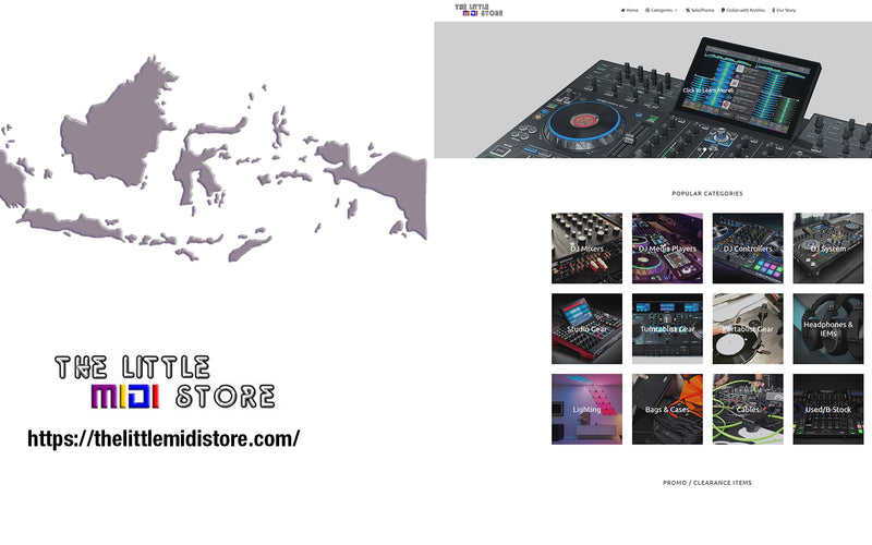 Official Announcement of The Little MIDI Store as distributor of UDG