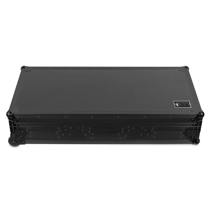 UDG Ultimate Flight Case Set Pioneer DJ CDJ-3000/A9 Black Plus (Laptop Shelf + Wheels)