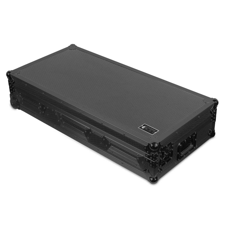 UDG Ultimate Flight Case Set Pioneer DJ CDJ-3000/A9 Black Plus (Laptop Shelf + Wheels)