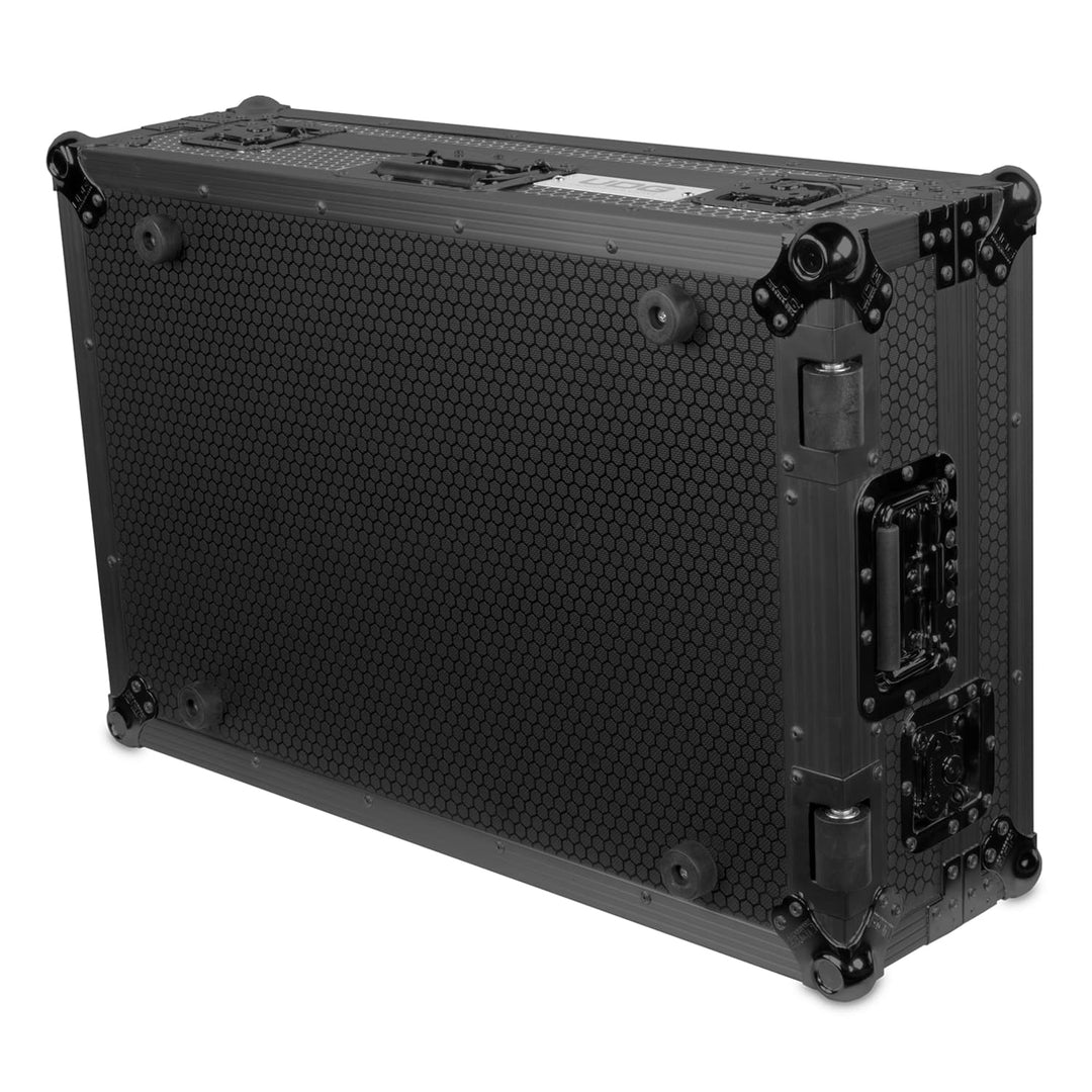 UDG Ultimate Flight Case Pioneer DJ DDJ-FLX10 Black Plus (Laptop Shelf + Wheels)