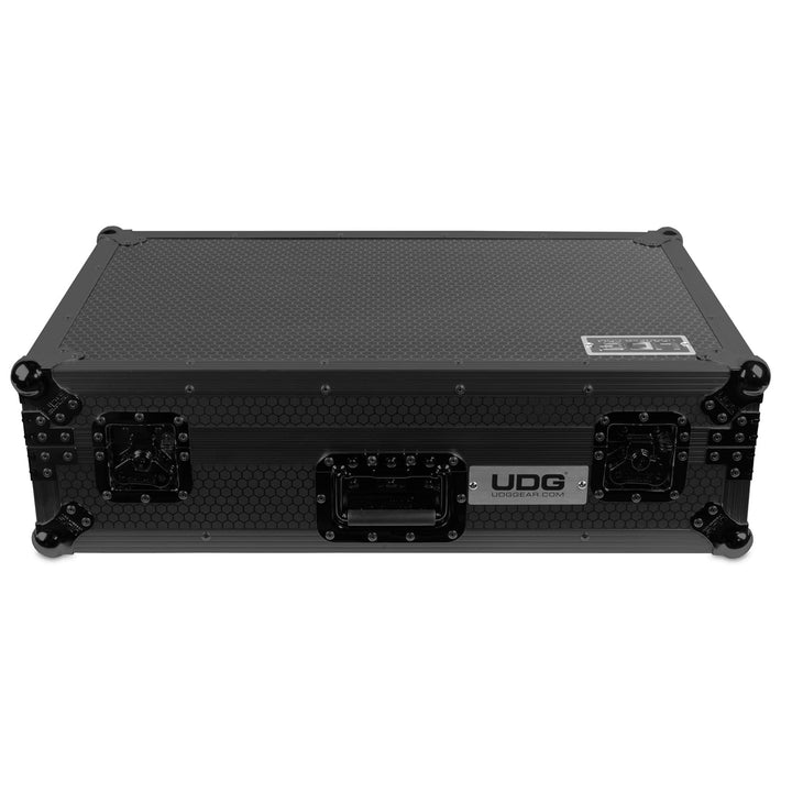 UDG Ultimate Flight Case Pioneer DJ DDJ-FLX10 Black Plus (Laptop Shelf + Wheels)