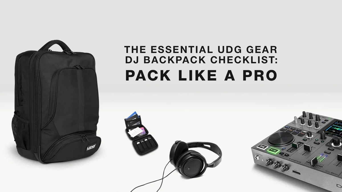 The Essential UDG Gear DJ Backpack Checklist: Pack Like a Pro