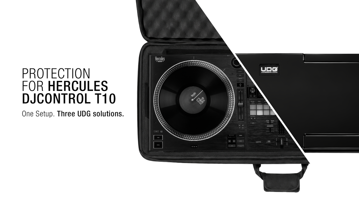 Protection for Hercules DJControl T10: Three UDG Solutions
