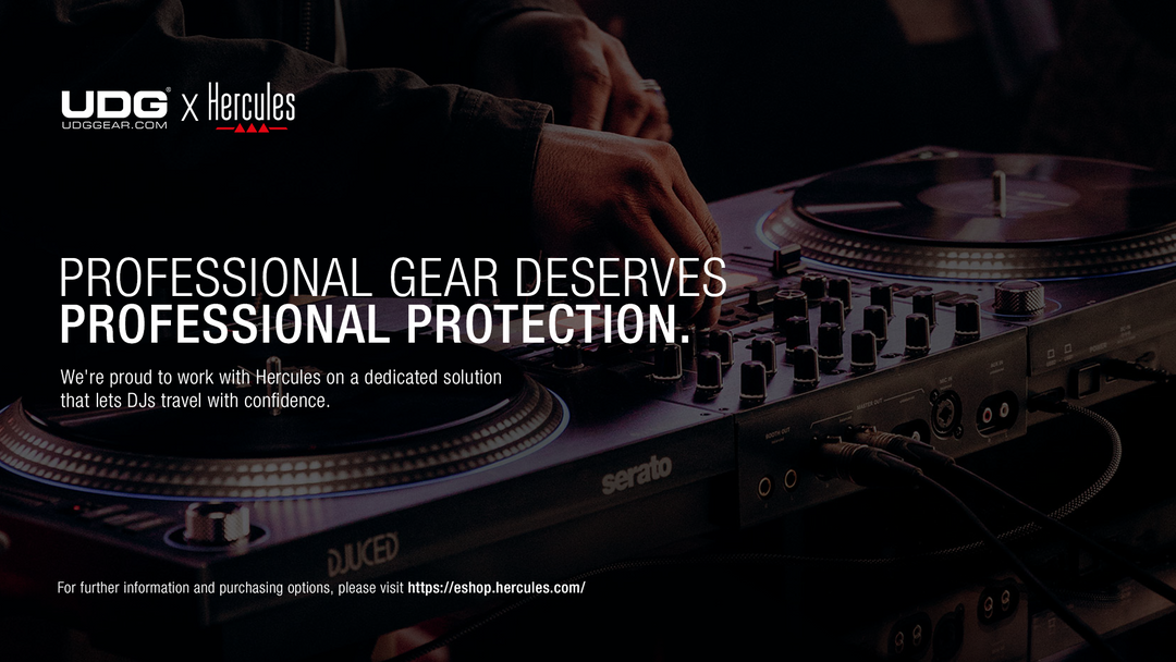 Hercules DJControl T10 × UDG: Real Vinyl Feel, Ready to Move