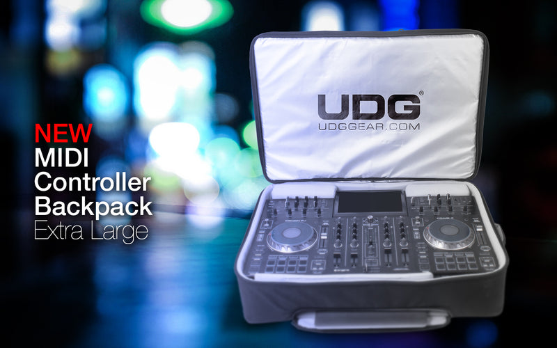 DJ Mag Tech Award-Winning accessory maker UDG GEAR launch Urbanite MIDI Controller Backpack Extra Large Black
