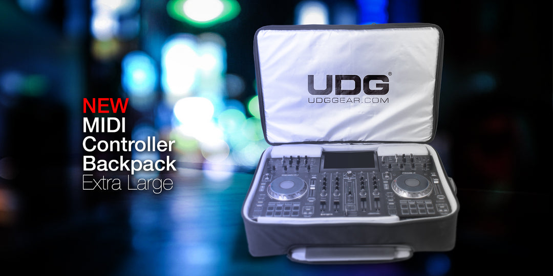DJ Mag Tech Award-Winning accessory maker UDG GEAR launch Urbanite MIDI Controller Backpack Extra Large Black