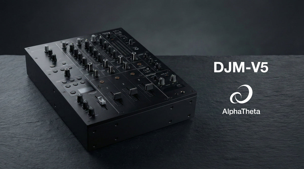 AlphaTheta DJM-V5: A New Generation 3-Channel Mixer for Modern DJs