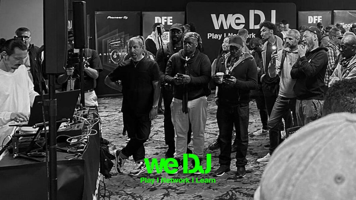 UDG Gear at weDJ London 2025. Play. Network. Learn.