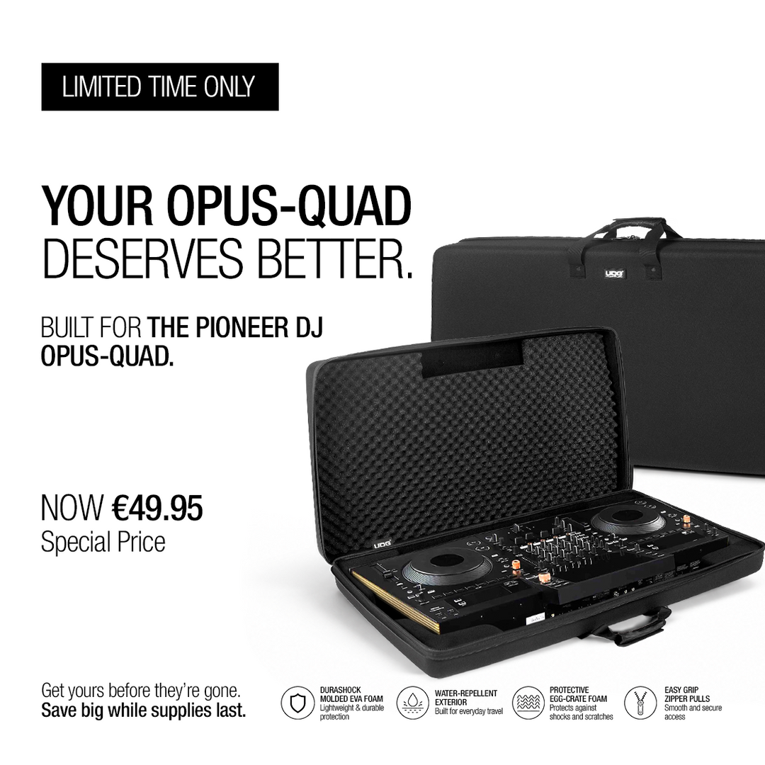 UDG Creator Pioneer DJ OPUS-QUAD Hardcase Black