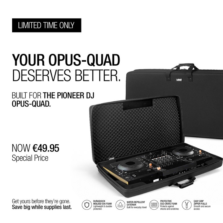 UDG Creator Pioneer DJ OPUS-QUAD Hardcase Black