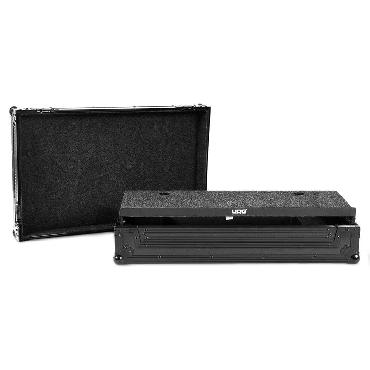 UDG Ultimate Flight Case Pioneer DDJ-REV5 Black Plus (Laptop Shelf)