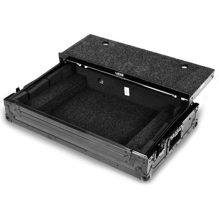 UDG Ultimate Flight Case Pioneer DDJ-REV5 Black Plus (Laptop Shelf)