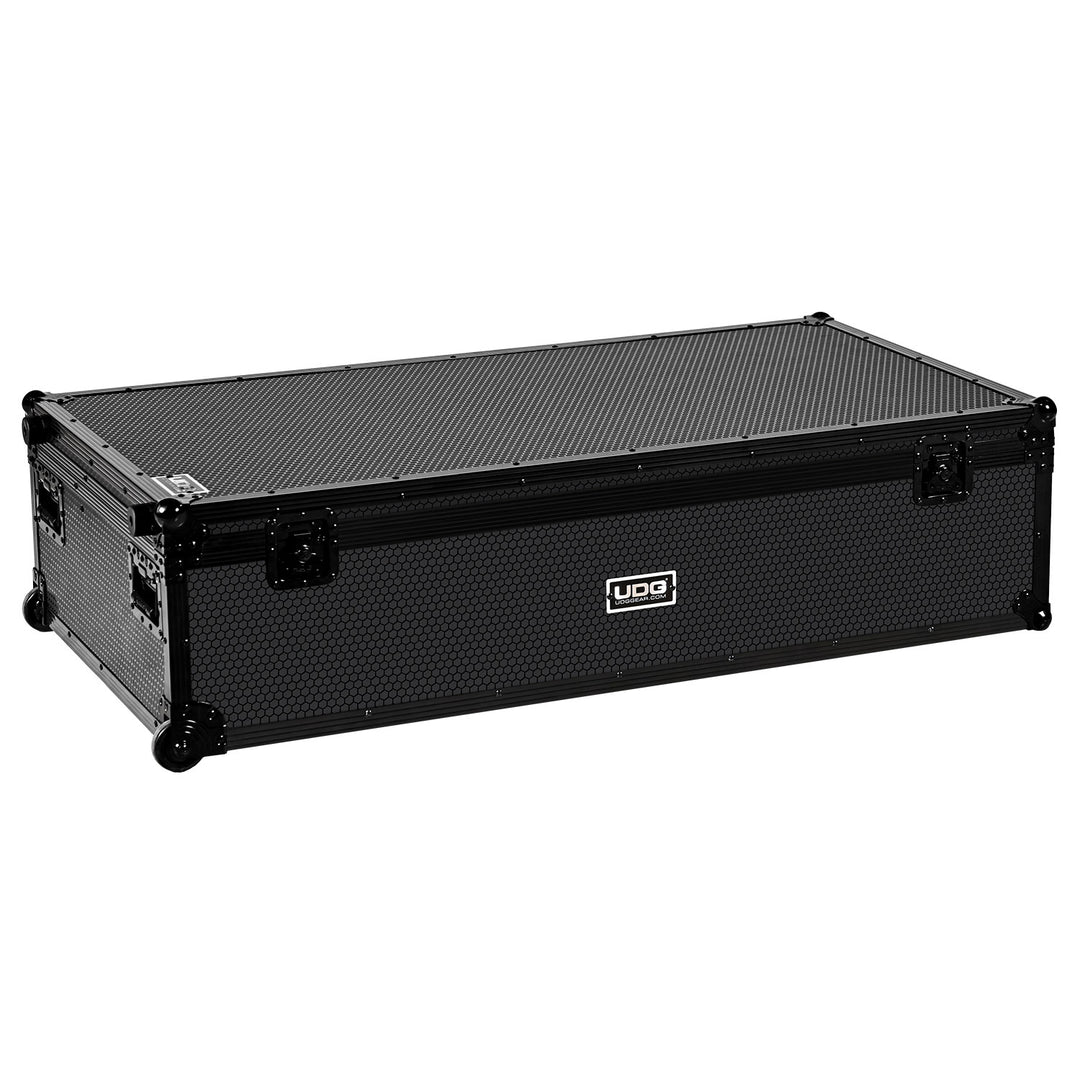 UDG Ultimate DJ Podium Workstation Flight Case Black Plus (Wheels)