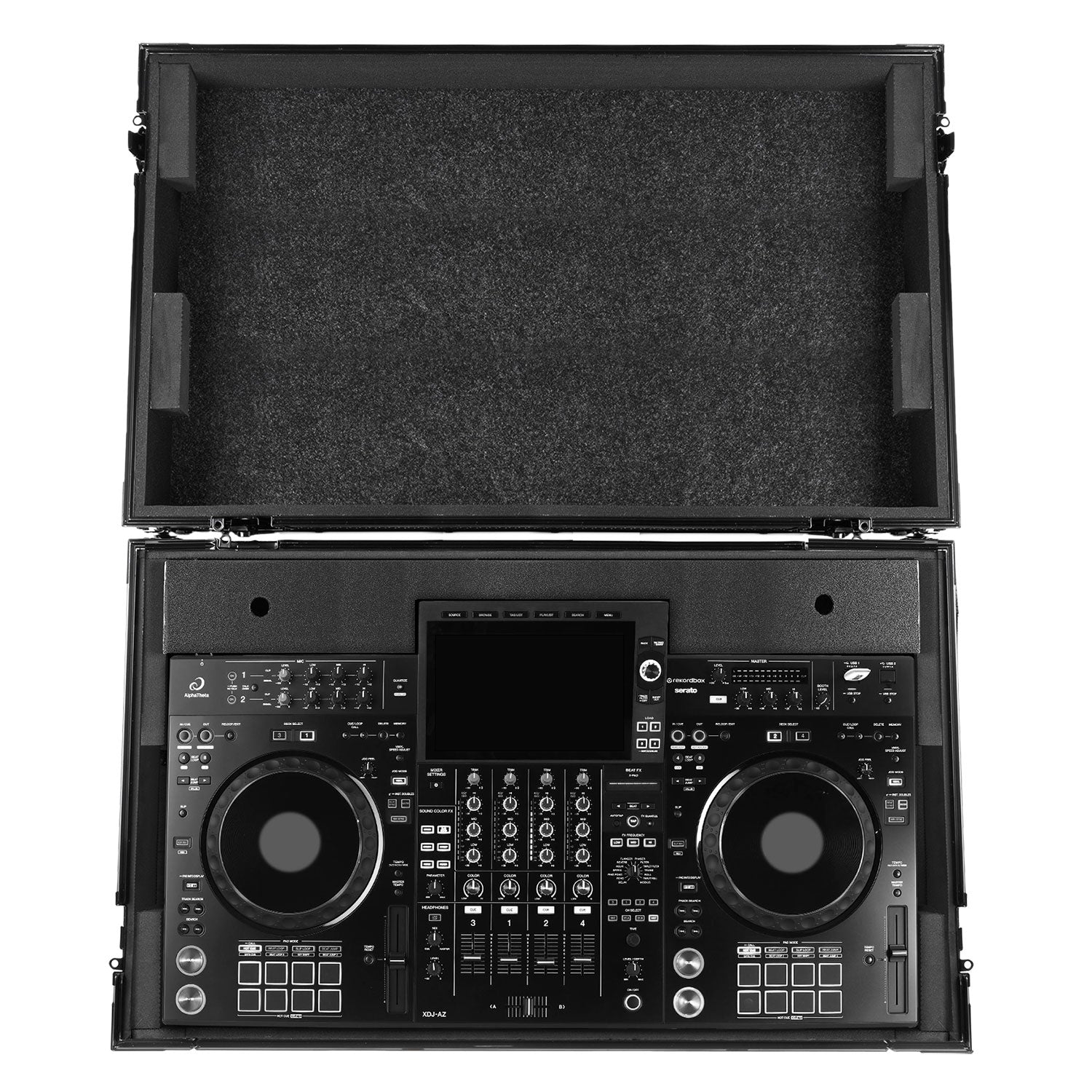 UDG Ultimate Flight Case AlphaTheta XDJ-AZ Black Plus (Wheels