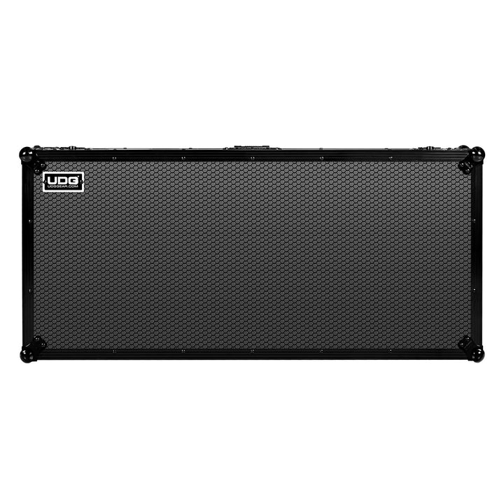 UDG Ultimate Flight Case Set AlphaTheta CDJ-3000X/DJM-A9 Black Plus (Laptop Shelf + Wheels)