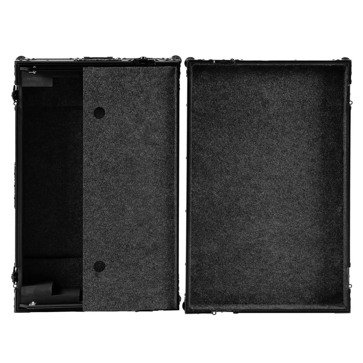 UDG Ultimate Flight Case Rane System One Black Plus (Laptop Shelf + Wheels)