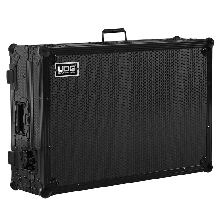 UDG Ultimate Flight Case Rane System One Black Plus (Laptop Shelf + Wheels)
