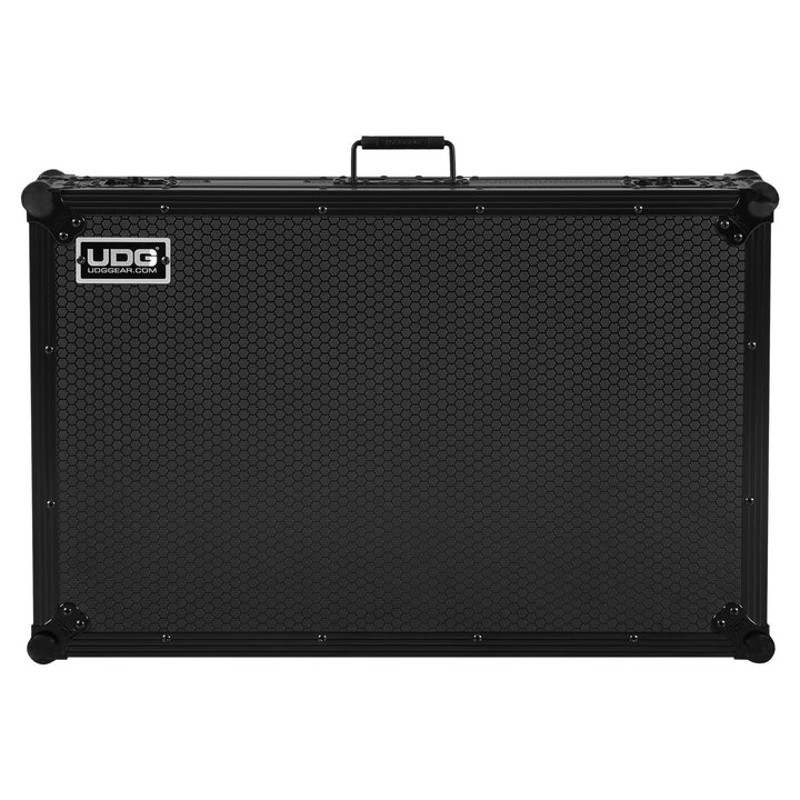 UDG Ultimate Flight Case Rane System One Black Plus (Laptop Shelf + Wheels)