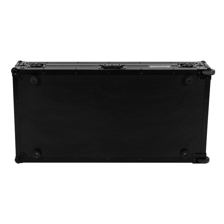 UDG Ultimate Flight Case Set AlphaTheta CDJ-3000X/ DJM-V5 Black Plus (Laptop Shelf + Wheels)