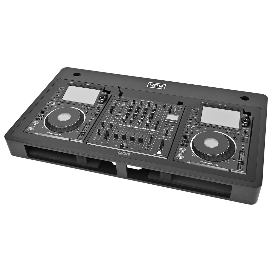 UDG Ultimate Set Pioneer DJ CDJ-3000 / DJM-A9 Faceplate Black 使用イメージ