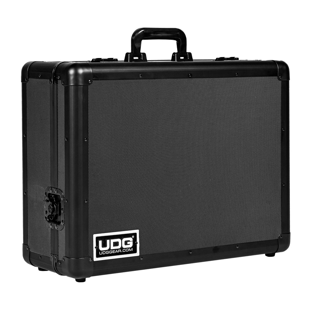 UDG U93031BL Ultimate Pick Foam Flight Case AlphaTheta CDJ-3000X Black 斜め