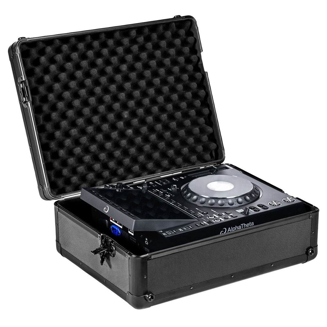 UDG U93031BL Ultimate Pick Foam Flight Case AlphaTheta CDJ-3000X Black CDJ-3000X収納例
