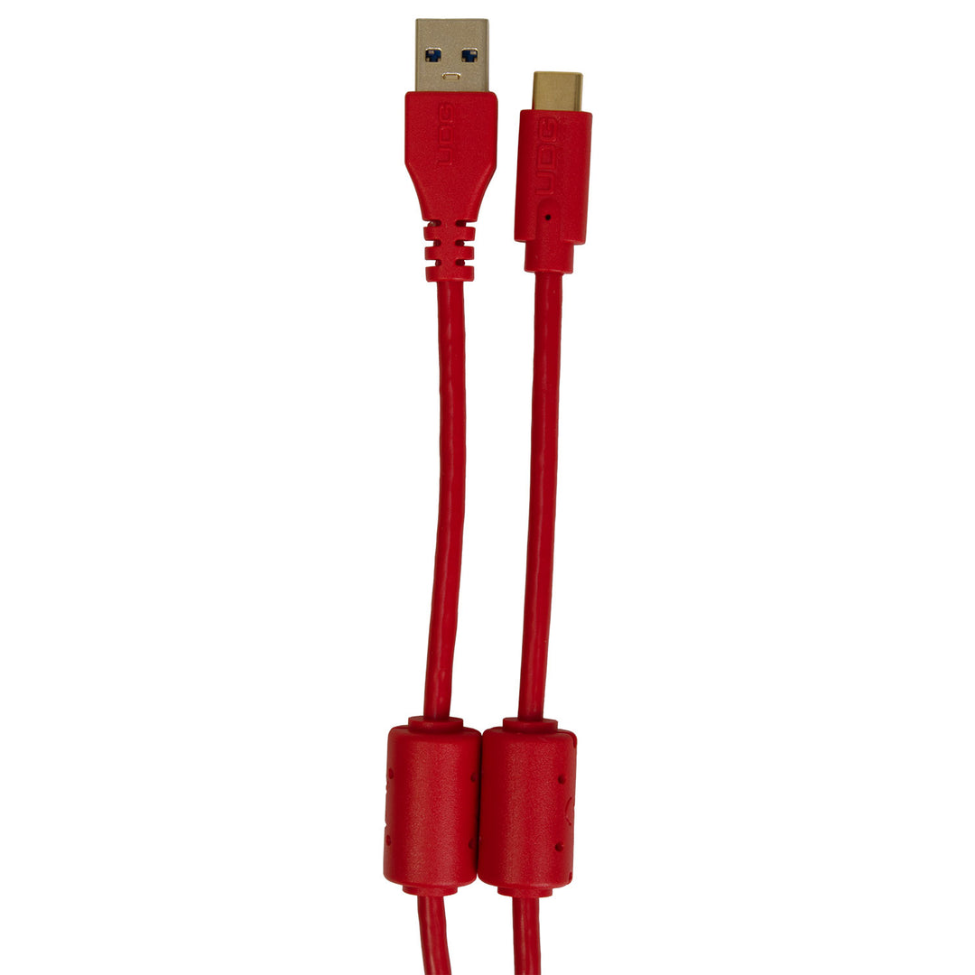 USB 2.0 C to B Cable Optimized for High Speed Audio, Red USB 2.0 C to B Cable Optimized for High Speed Audio, Red